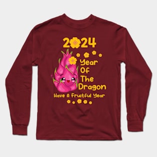 Lunar New Year 2024 The Year Of Dragon 2024 Men Women Kids Long Sleeve T-Shirt